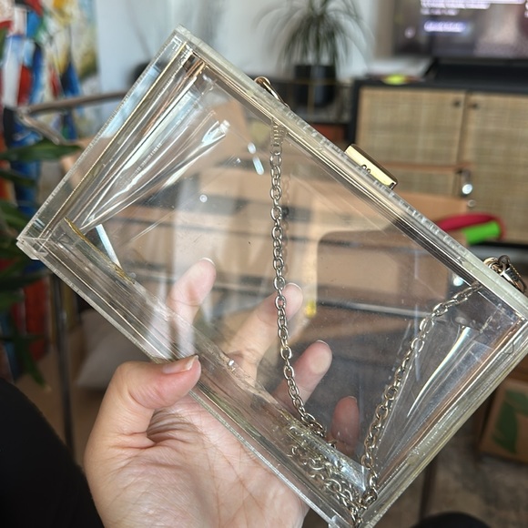 Transparent Clutch Bag - Picture 7 of 7